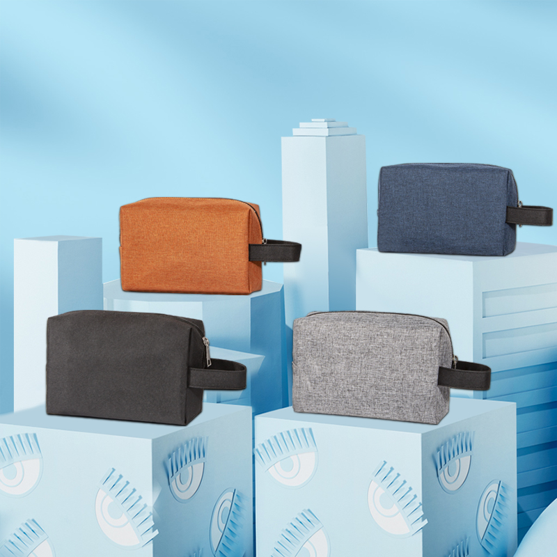 Waterproof Travel Toiletry Bag | Portable Cosmetic Organizer with Side Handle