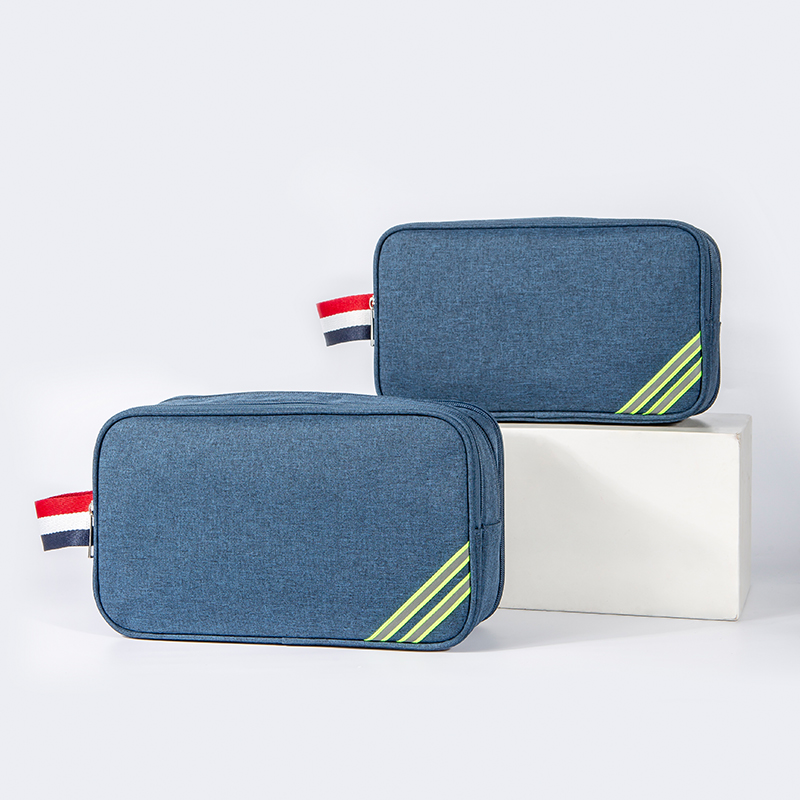 Multi-Compartment Travel Toiletry Bag | Portable Cosmetic Organizer Case